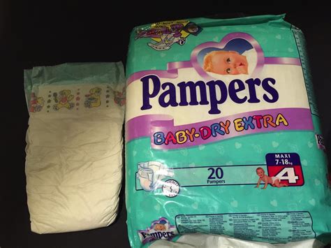 Vintage Pampers Historical Diaper Pictures My Moms A Nerd
