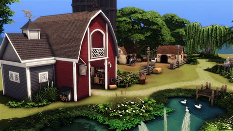 Big Farm No Cc Sims 4 Mod Download Free