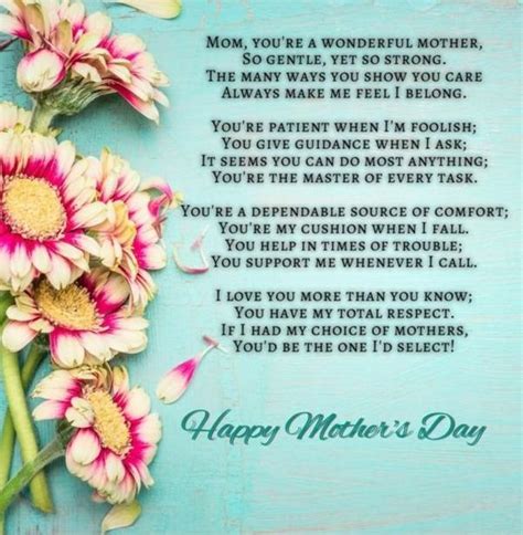 This year mother's day falls on sunday 31 march in the uk, with the date set by the celebration's christian foundations as mothering sunday. Best Mothers Day Poems to Sending Your Mom (2020)