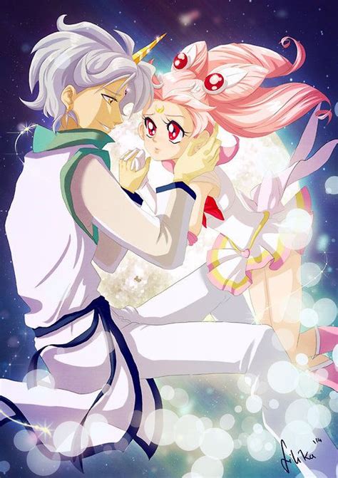 Sailor Moon Fan Art Chibiusa And Helios Sailor Mini Moon