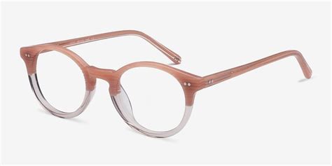 Theory Intellectual Clear Round Eyeglasses Eyebuydirect Eyeglasses Frames For Women