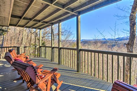 Luxury Mountain Cabin Panoramic Mountain Views Blairsville Ga Evolve