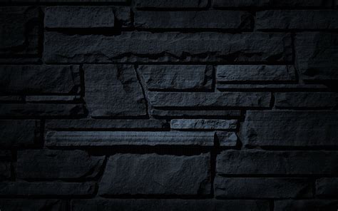 Black Stone Wall Texture Background Download Image