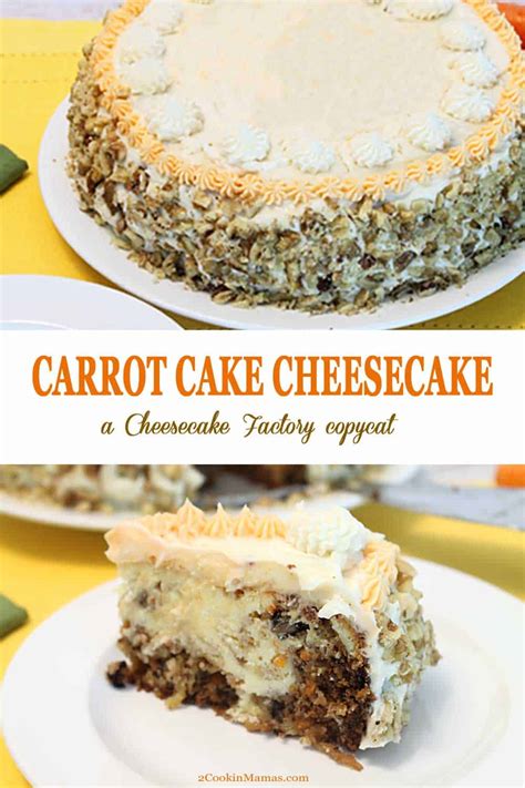 Top 5 Carrot Cake Cheesecake Factory