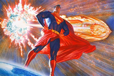 Alex Ross Hand Signed And Numbered Limited Edition Giclee