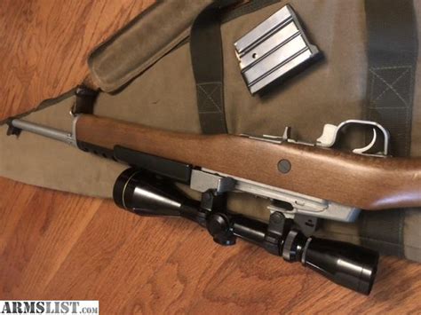 Armslist For Sale Ruger Mini 14 Stainless Leupold Scope