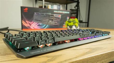 Asus Rog Strix Scope Rx Gaming Mechanical Keyboard Review Techobig