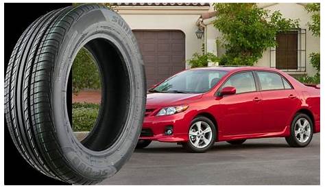 toyota corolla 2015 tire size