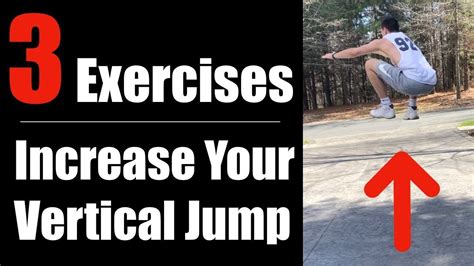 How To Increase Your Vertical Jump At Home 3 Exercises Dunk A