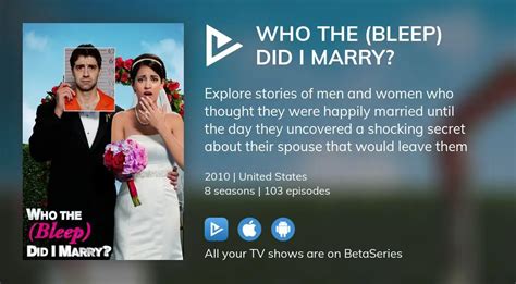 Where To Watch Who The Bleep Did I Marry Tv Series Streaming Online