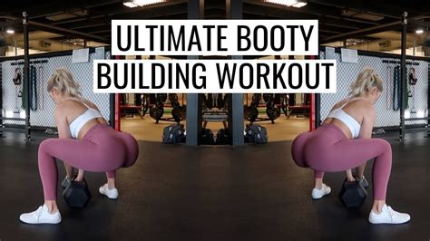Dumbbell Booty Building Leg Workout Assista V Deo