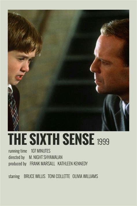 The Sixth Sense Movie Poster Wall Alternative Movie Posters Film