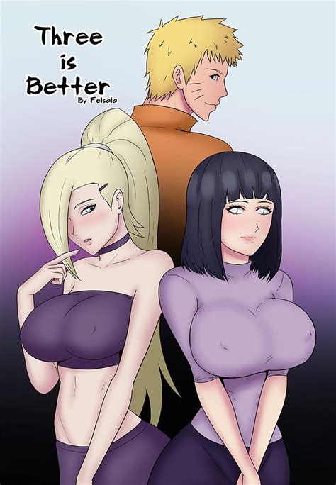Naruto M Nage Com Hinata E Ino Naruto Hentai Quadrinhos Eroticos