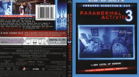 Coversboxsk Paranormal Activity 3 2011 High Quality Dvd