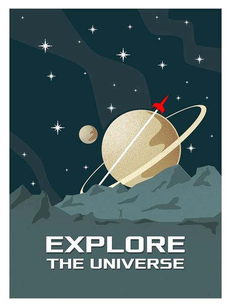 Explore The Universe Poster By Keyur44 Space Travel Posters Space