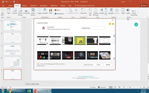 How To Insert A Youtube Video Into Powerpoint In 60 Seconds Envato Tuts