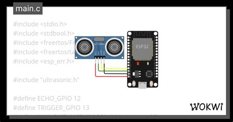 Test Ultrasonic Wokwi Arduino And Esp Simulator Hot Sex Picture