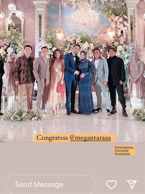 Potret Artis Di Resepsi Pernikahan Achmad Megantara Dihadiri Bintang
