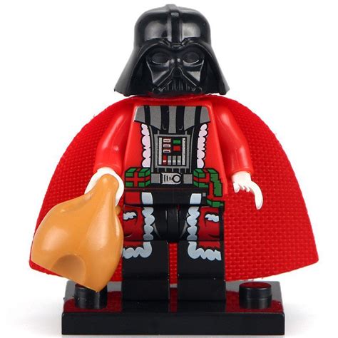 Christmas Santa Darth Vader Lego Star Wars Minifigure Block Toys