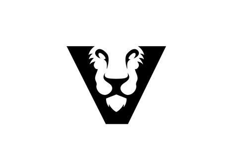 Creative V Letter Logo Design By Boriman05 On Creativemarket V Logo