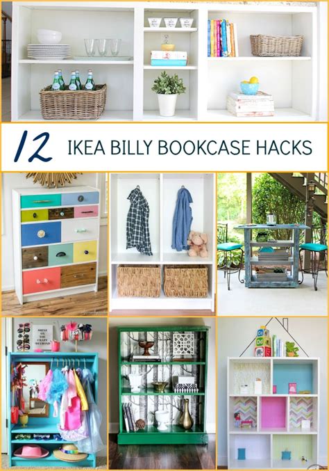 Ikea Hacks 12 Billy Bookcase Makeovers