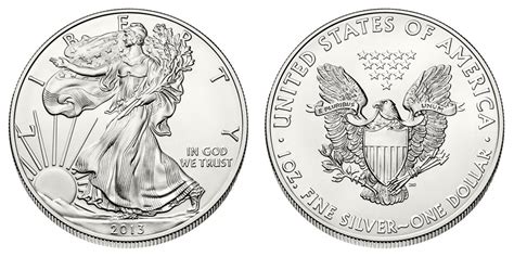 2013 W American Silver Eagle Bullion Coins Bullion No Mint Mark One