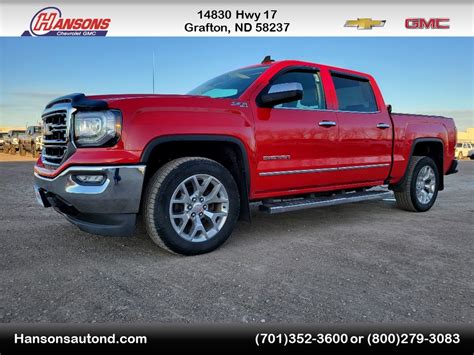 Used 2018 Gmc Sierra 1500 For Sale At Hansons Chevrolet Gmc