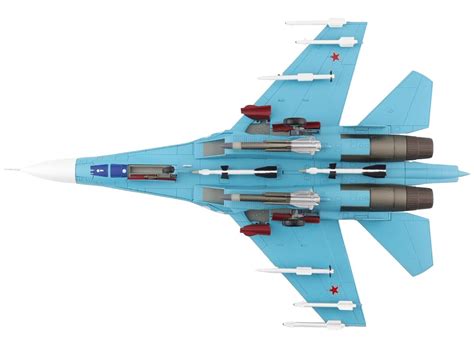 Sukhoi Su 27sm Flanker B Aircraft Russian Air Force 172 Hobby Master