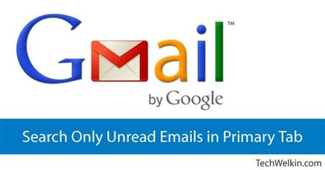 Gmail Search Unread Emails In Primary Tab Tab Primary Email