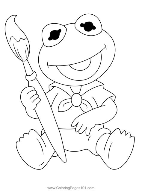 Kermit The Frog Coloring Pages Printable
