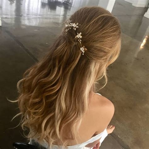 Wedding Half Updo Styles We Are Coveting Right Now Tania Maras