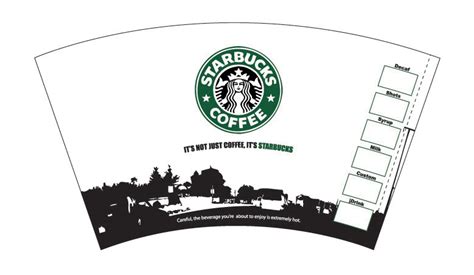 For best results use a fabric tape measure to double check the dimensions. starbucks cup by sparkyd99 on DeviantArt