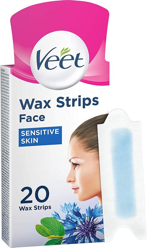 Veet Easygrip Ready To Use 20 Wax Strips And 4 Perfect Finish Wipes For Face Amazon Ca Beauty