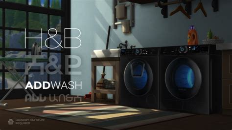Addwash Duet By Littledica At Mod The Sims Sims 4 Updates