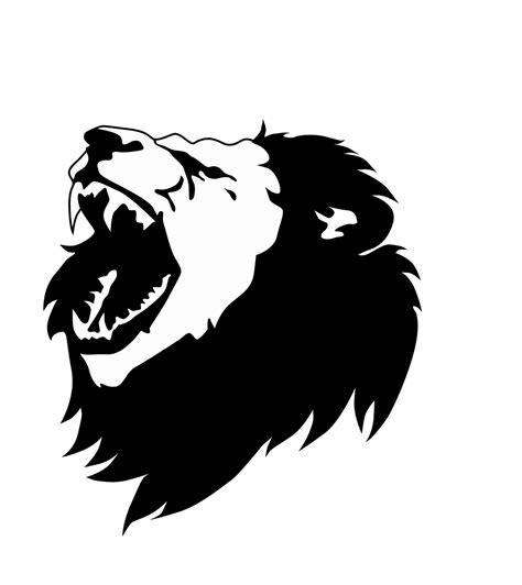 86 White Lion Logo Png Download 4kpng