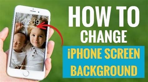 How To Change Iphone Screen Background And Use Your Pictures With