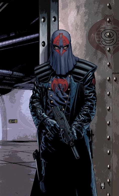 Cobra Commander Artist Tim Bradstreet Gi Joe Characters Comic