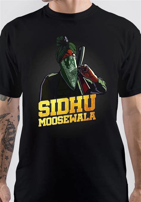 Sidhu Moose Wala Art T Shirt Swag Shirts
