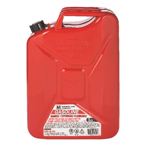 Upc 079223058006 Midwest Can 5 Gallon Carbepa Metal Jerry Gas Can