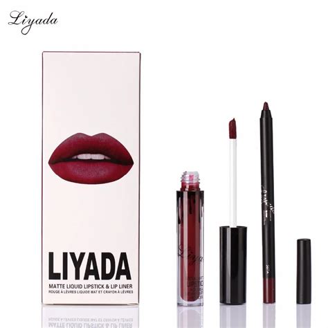 Buy Fashion New Matte Liyada Lip Gloss Liquid Lipstick