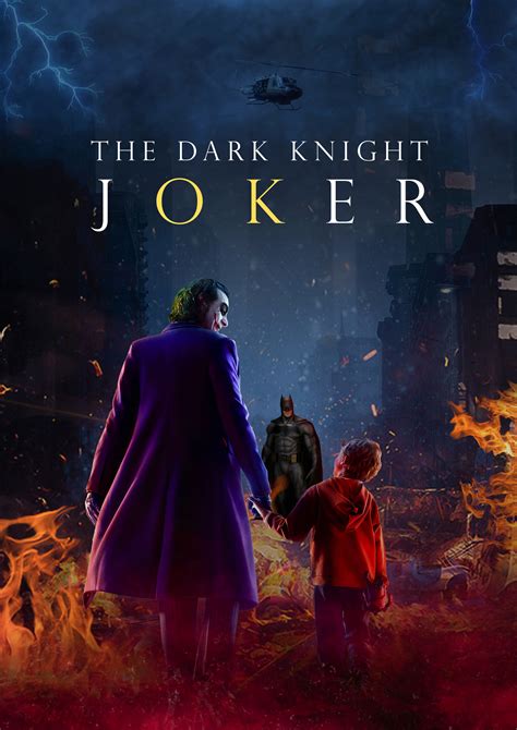 Nakul Anand The Dark Knight Joker Poster Design Nakul Anand