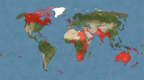 British Empire Map Peak World Map