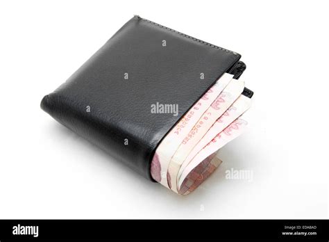 Money In Leather Wallet Stock Photo Alamy
