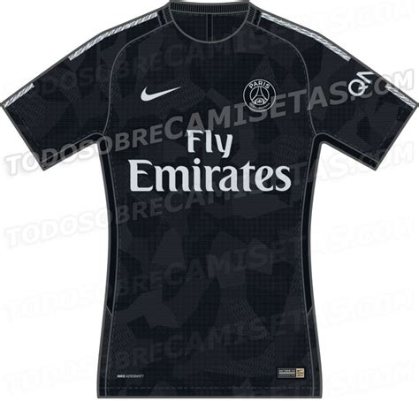 Los primeros años hasta 1961 y la camiseta blanca está cubierta con un borde en forma de v formada por dos franjas rojas bleue70. PSG 2017-18 Nike Third Kit LEAKED - Todo Sobre Camisetas