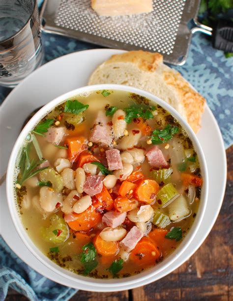 Is there any soup more substantial than ham and bean? White Bean Soup and Ham - A Cedar Spoon