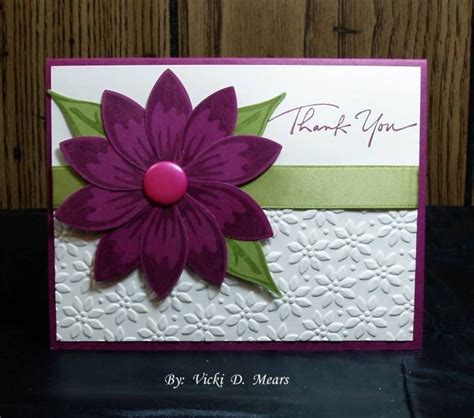 Qftd52 Rich Blossoms Of Thanks By Vdm Cards And Paper Crafts At