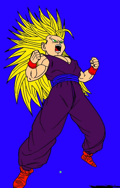 Teen Gohan Ssj3 By Uzamki18 On Deviantart