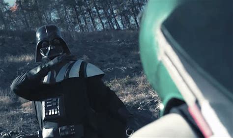 Star Wars Surprise Crossover Darth Vader Does Battle With Shock Rival