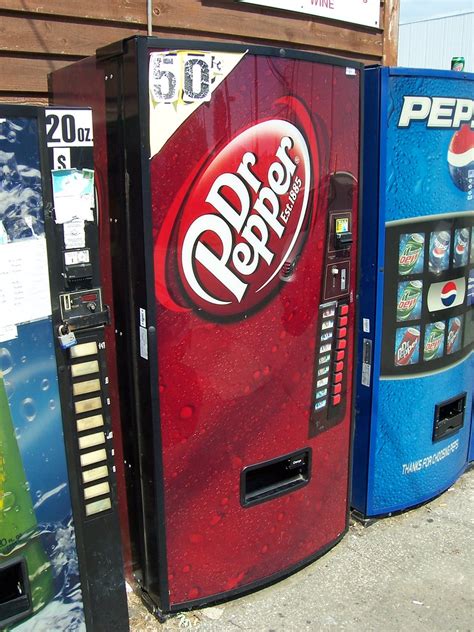 Dr Pepper Vending Machine A Dr Pepper Vending Machine