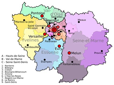 Il y a une heure 20minutes.fr. région ile de france • Voyages - Cartes